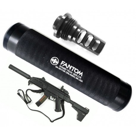 TŁUMIK SCORPION EVO 3 + kompensator 9mm